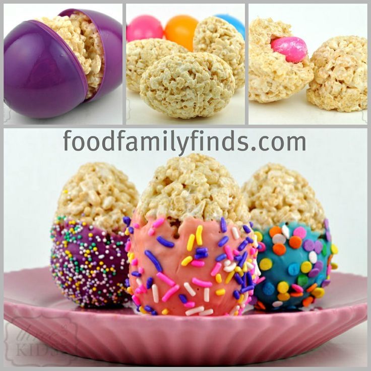 Rice Krispie Easter Eggs