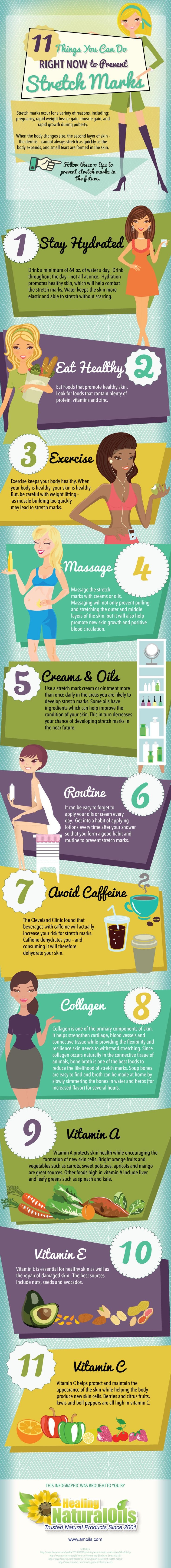 11 Ways To Prevent Stretch Marks