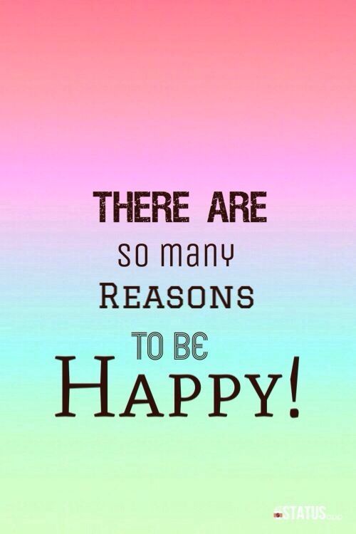 There are so many reasons