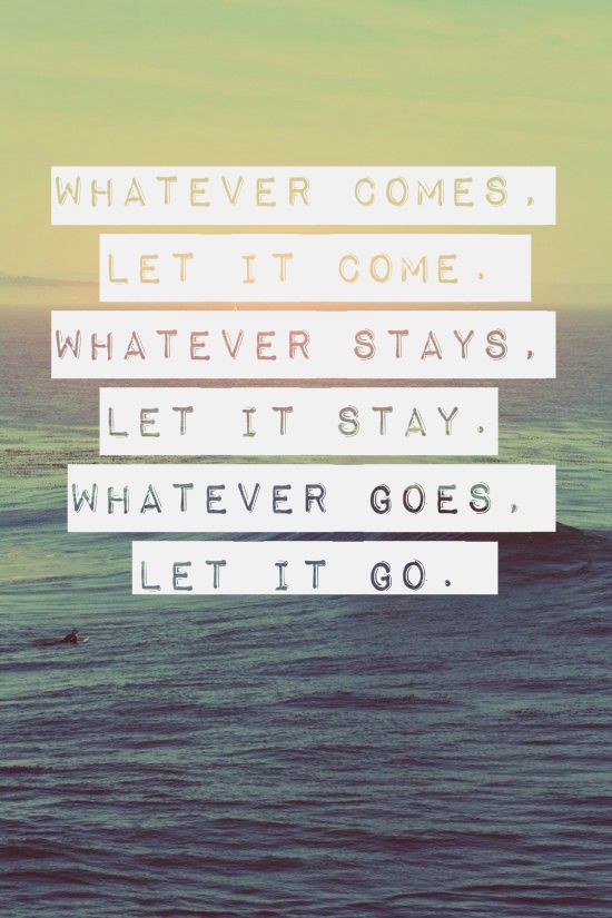Let it go