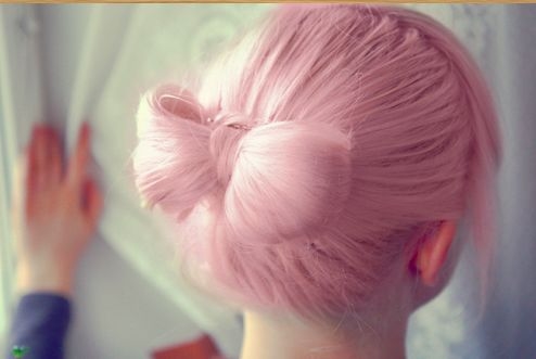 bow hair 