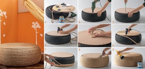 DIY Ottoman