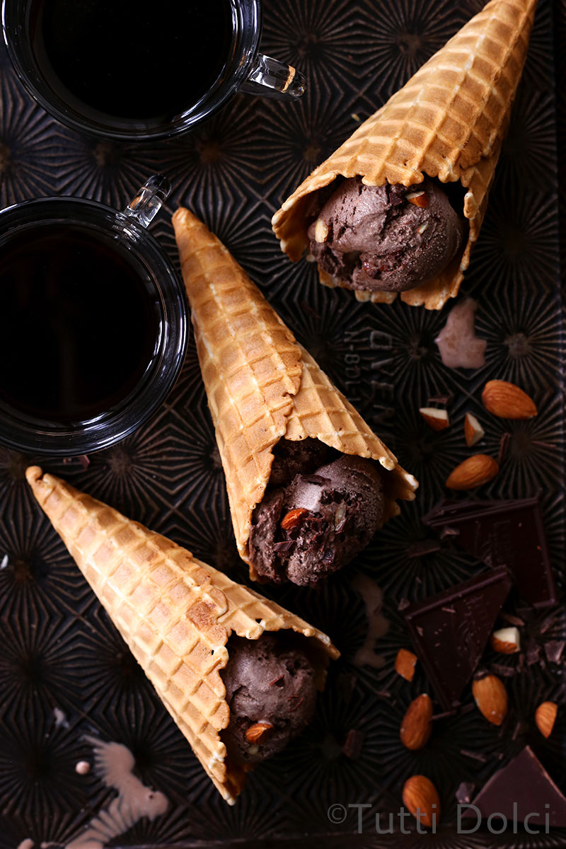 Mocha almond fudge ice cream