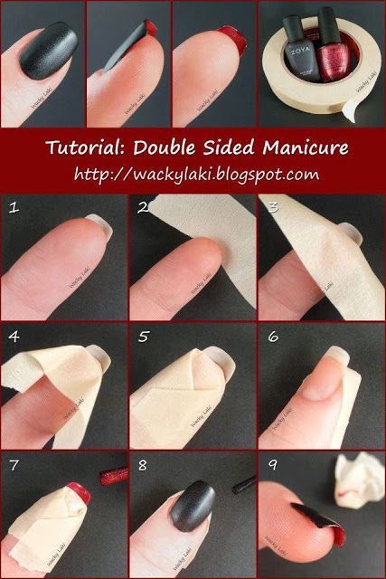 DIY Double Sided Manicure DIY Double Sided Manicure