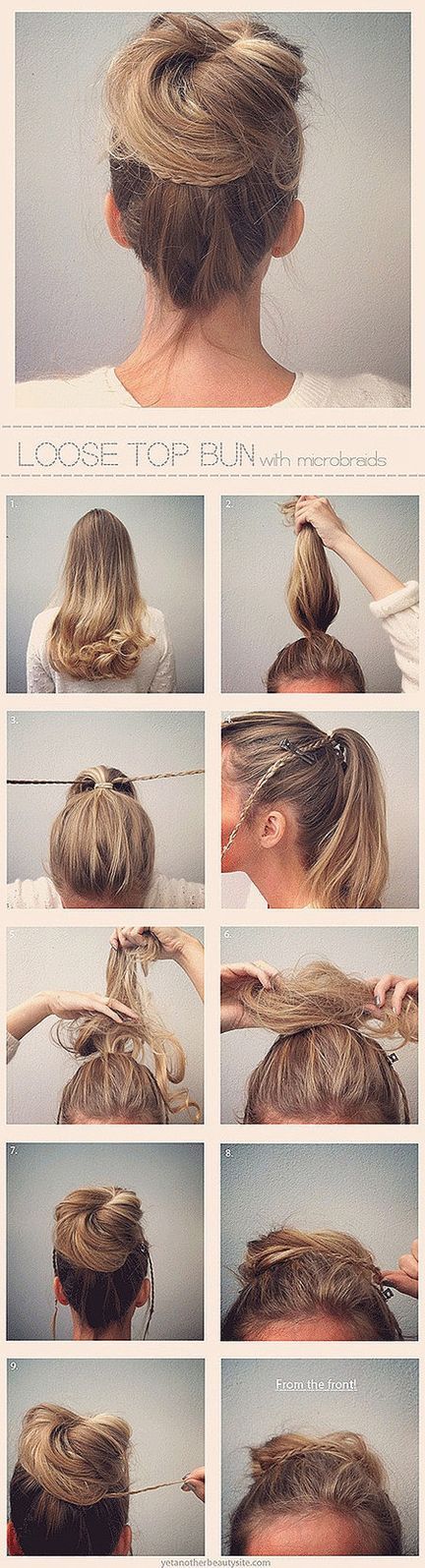 Loose Top Bun Loose Top Bun