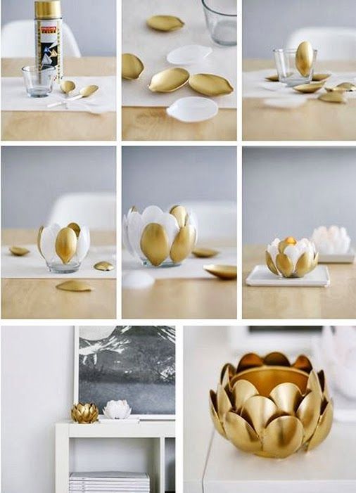 DIY Plastic Spoon Bowl