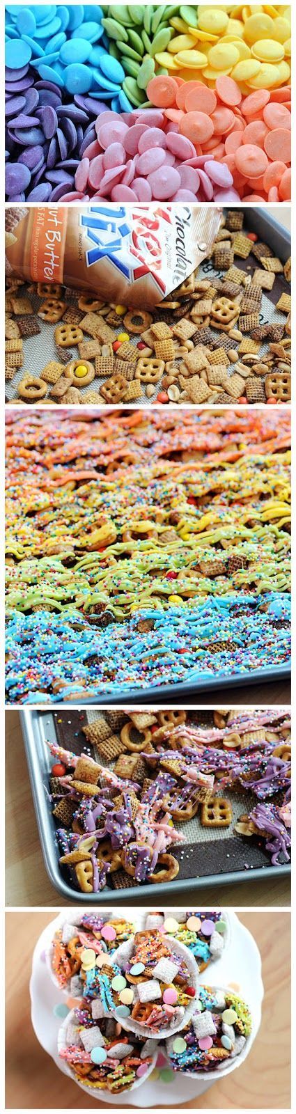 Rainbow Chex Mix Rainbow Chex Mix