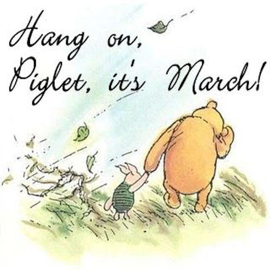 It's March