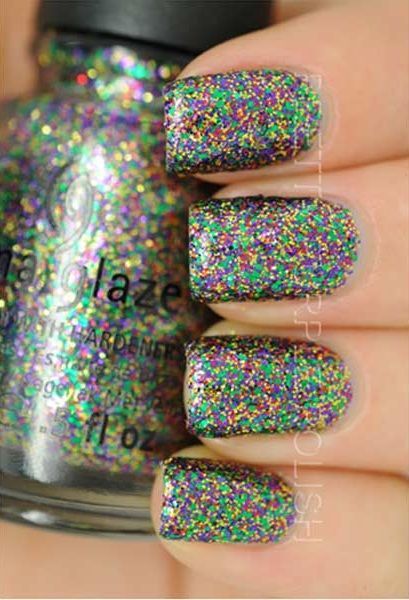 Multi Colored Nails