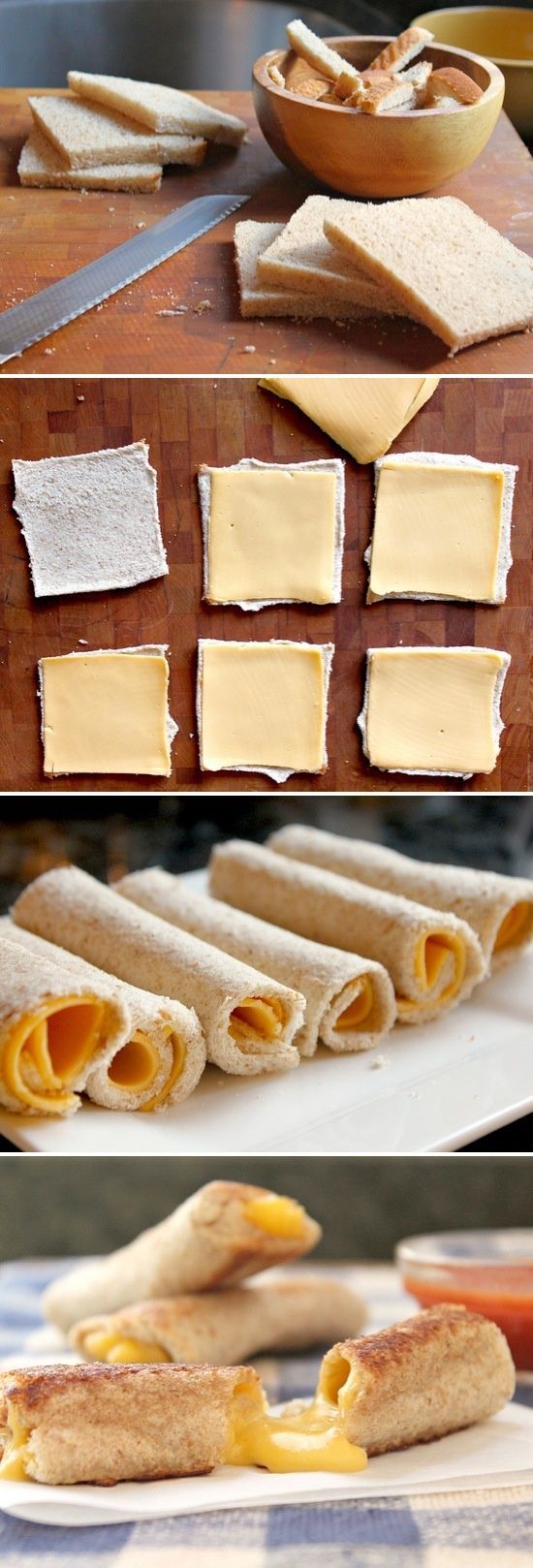 DIY Grilled Cheese Rolls DIY Grilled Cheese Rolls