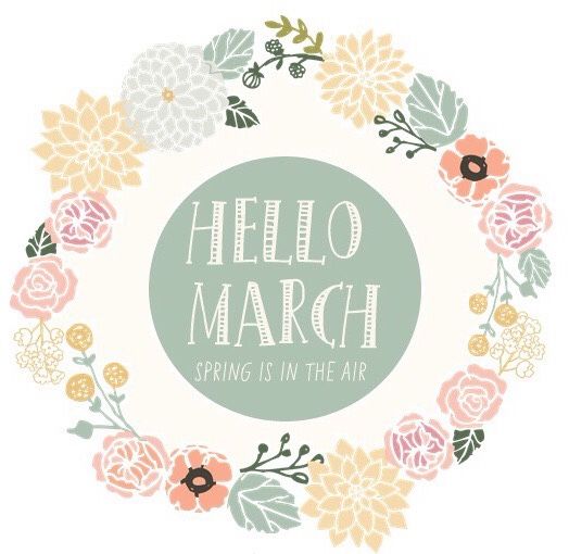 Hello March Spring Is In The Air Hello March Spring Is In The Air