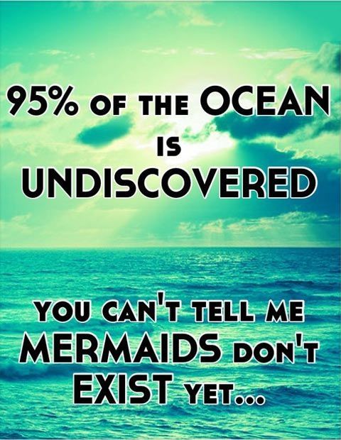 Mermaids might exist
