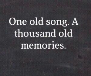 One old song
