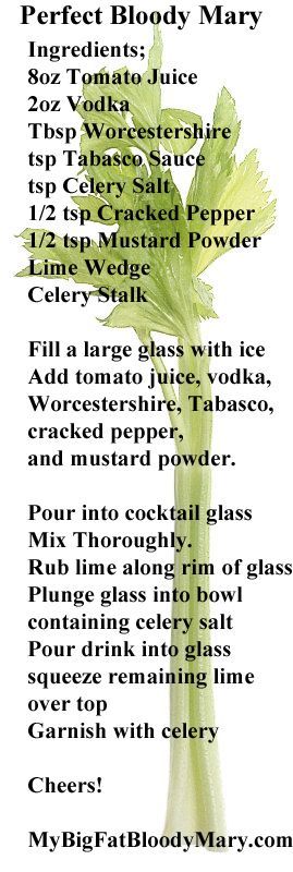 Perfect Bloody Mary Recipe