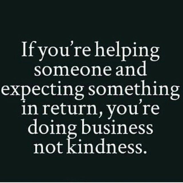 Business or Kindness Business or Kindness