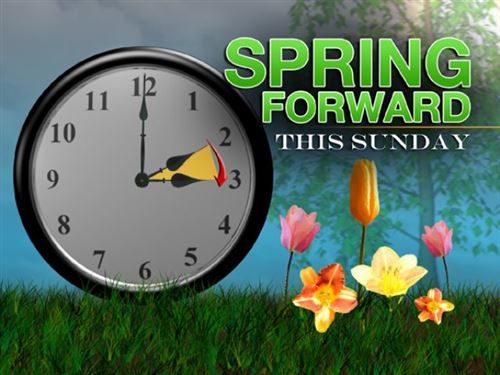 Spring Forward This Sunday Spring Forward This Sunday