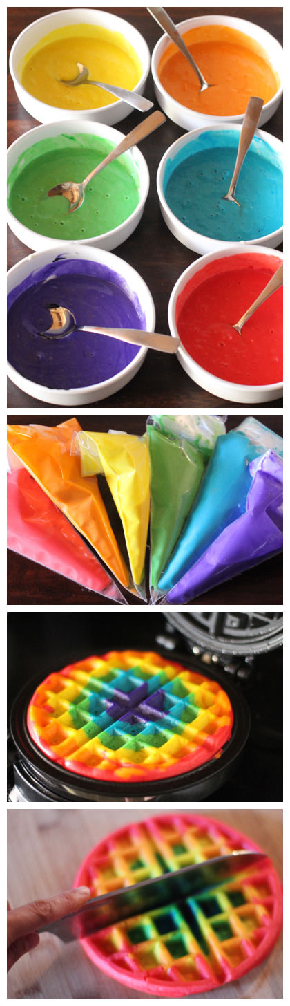Rainbow Waffles Pictures, Photos, and Images for Facebook, Tumblr ...
