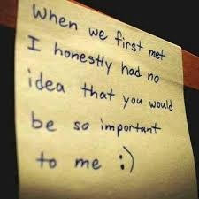 When we first met When we first met
