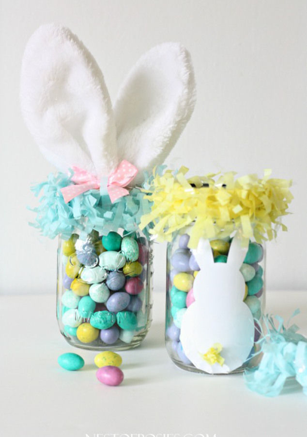 Easter Bunny Mason Jars Pictures, Photos, and Images for Facebook