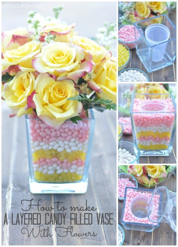 DIY Layered Easter Vase Pictures, Photos, and Images for Facebook