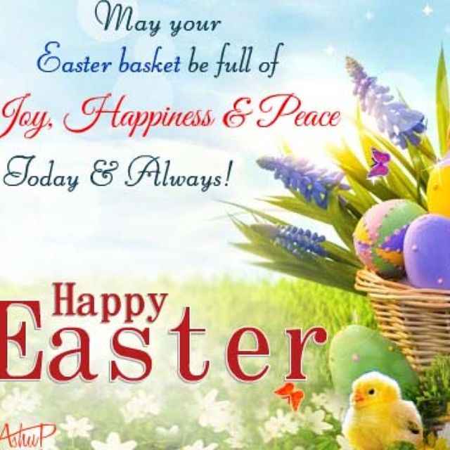 May Your Easter Basket Be Full Always Pictures, Photos, and Images for