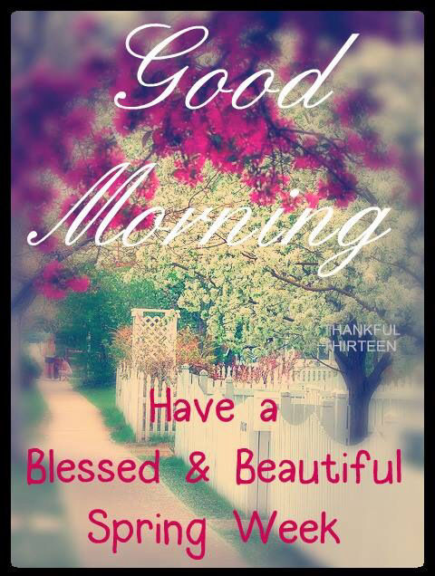 Good Morning Spring Week Pictures, Photos, and Images for Facebook ...