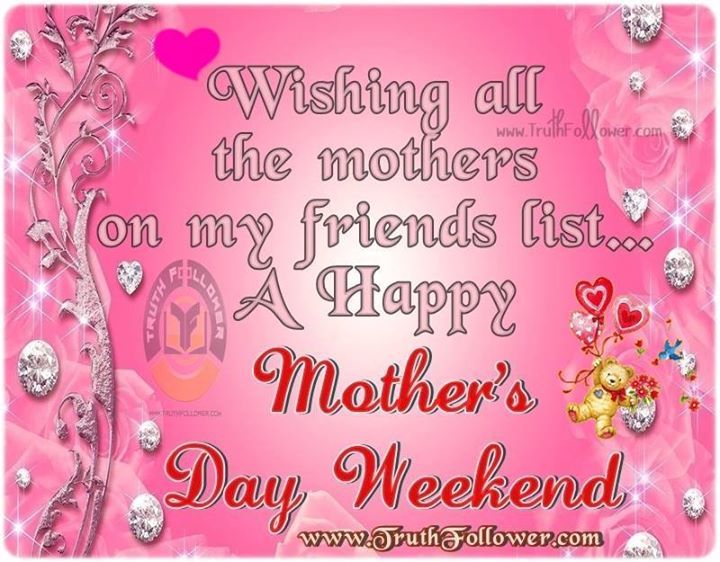 Happy Mothers Day Weekend Pictures, Photos, and Images for Facebook