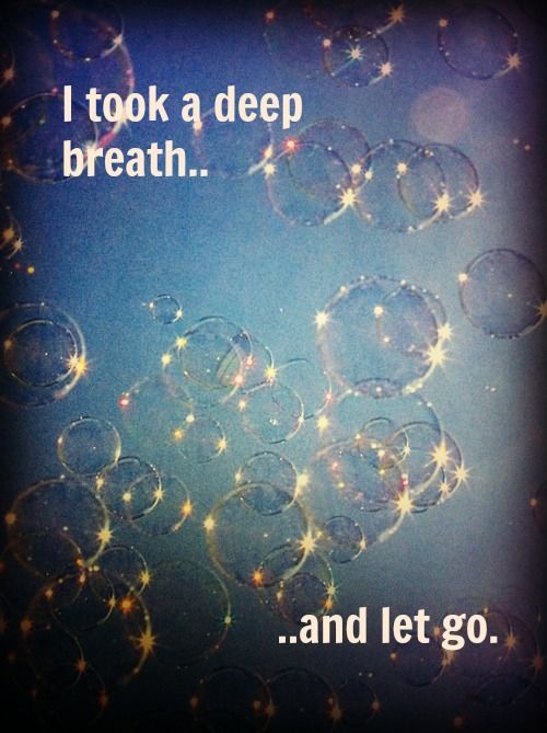 I Took A Deep Breath....and Let Go Pictures, Photos, and Images for