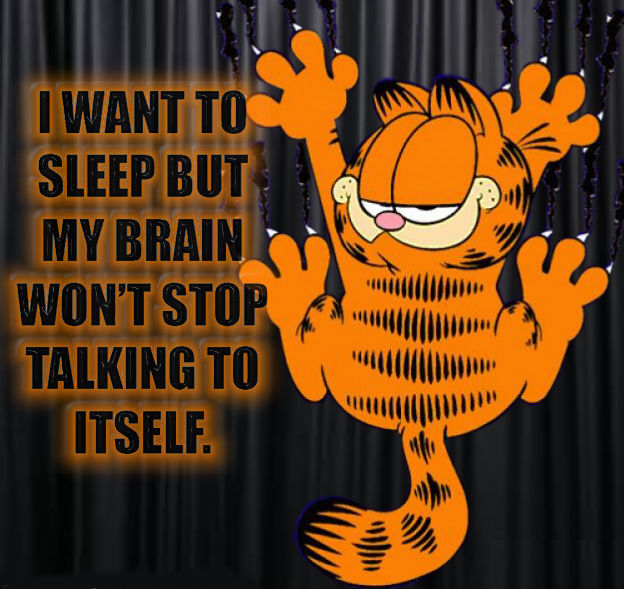 I want to sleep but my brain I want to sleep but my brain
