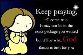 hug them in my prayers