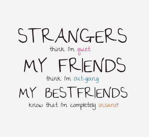 My Best friends know!