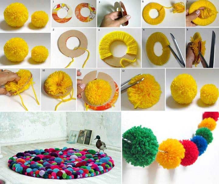 Diy Pompom Rug Pictures Photos And Images For Facebook Tumblr Pinterest And Twitter