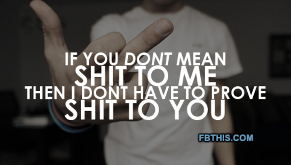 Nothing To Prove Nothing To Prove