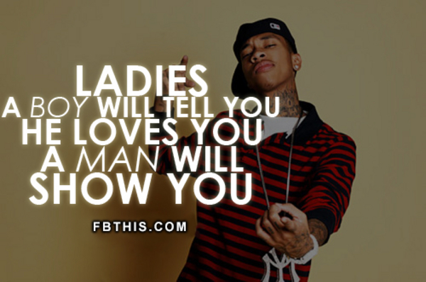 A Man Shows Love A Man Shows Love