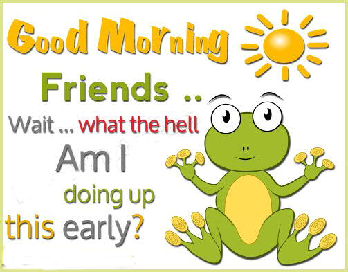 good morning