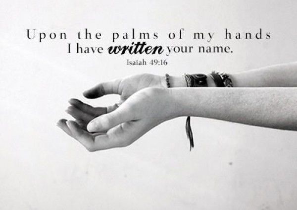 I Have Written Your Name
