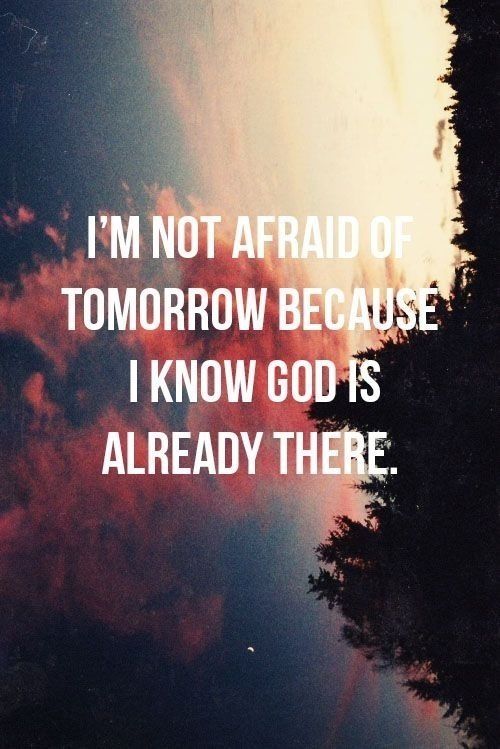 God is already there