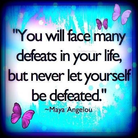 many defeats