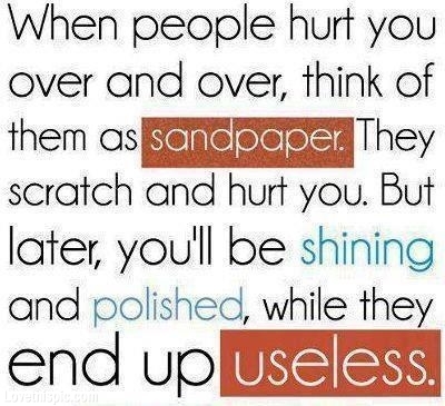 when people hurt you
