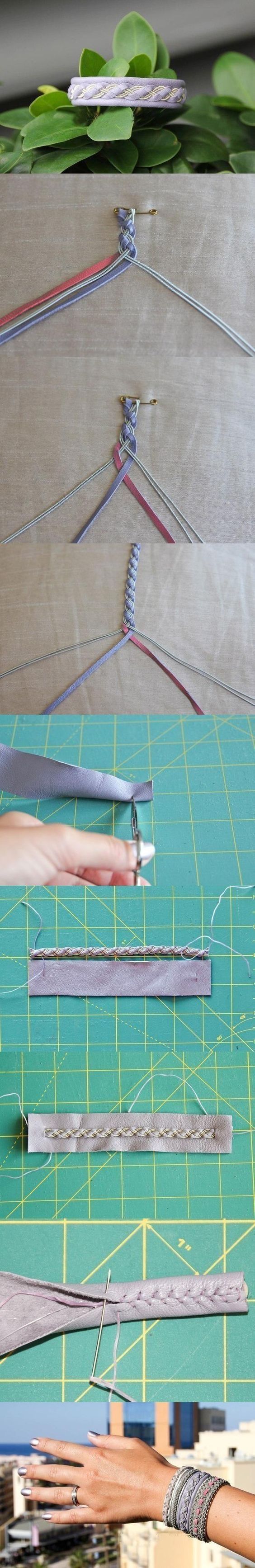DIY Beautiful Braided Bracelet DIY Beautiful Braided Bracelet