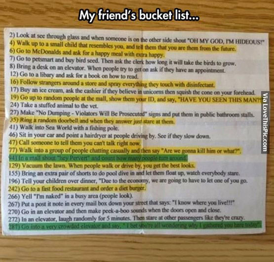 A Friend's Bucket List Pictures, Photos, and Images for Facebook