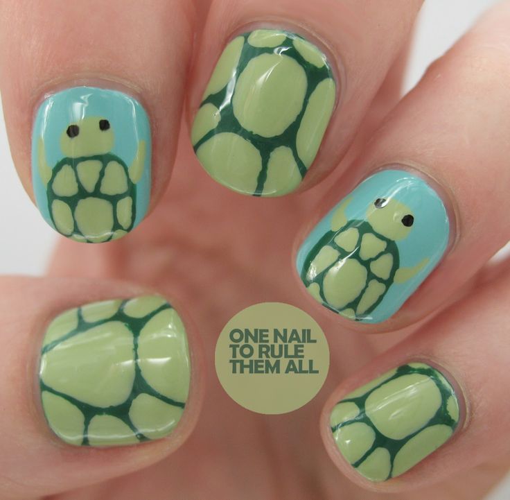 Turtle Nails Pictures, Photos, and Images for Facebook, Tumblr, Pinterest, and Twitter