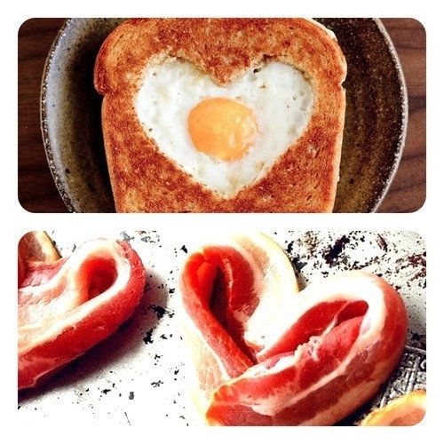 Breakfast hearts