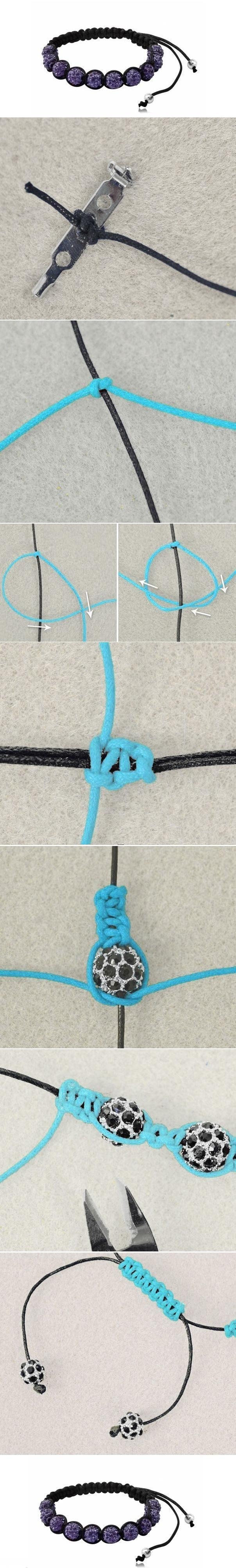 DIY Quick Weave Bracelet