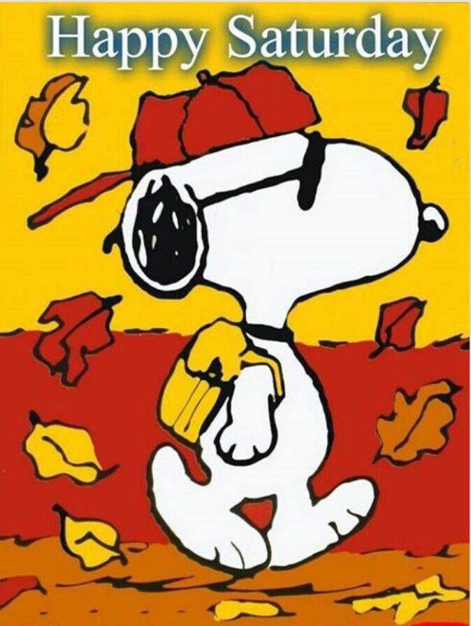 Autumn Snoopy Happy Saturday Pictures, Photos, and Images for Facebook