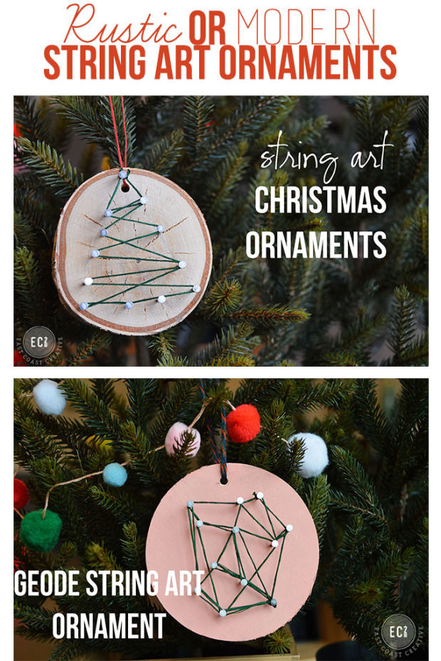 Christmas Ornament String Art Pictures, Photos, and Images for Facebook
