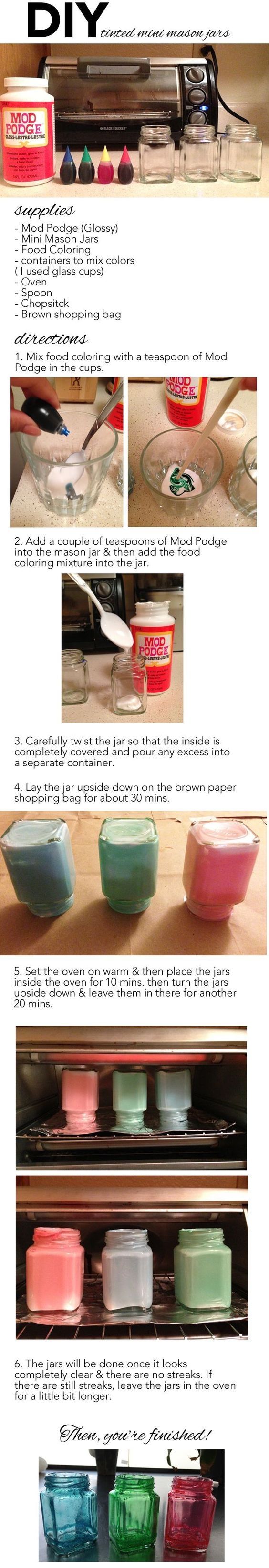 diy colored mason jars diy colored mason jars