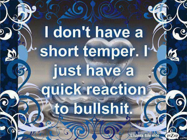 short temper short temper