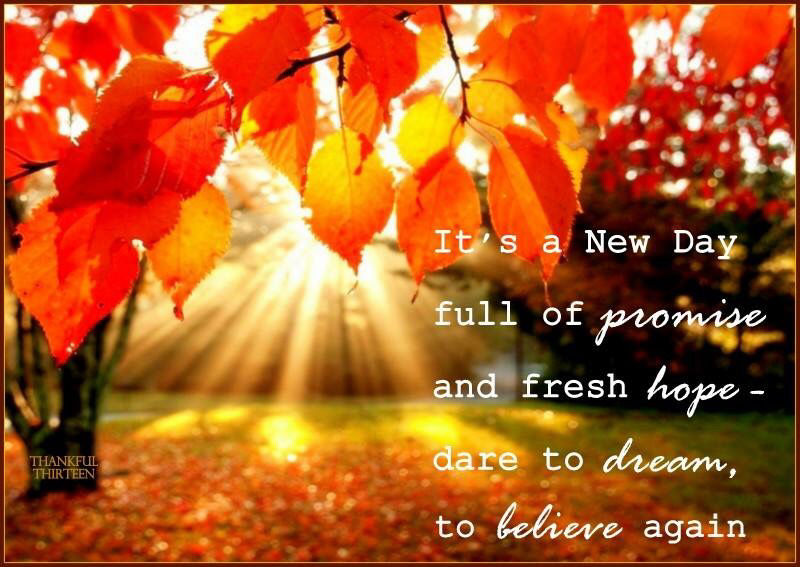 It's A New Day Full Of Promise Pictures, Photos, and Images for