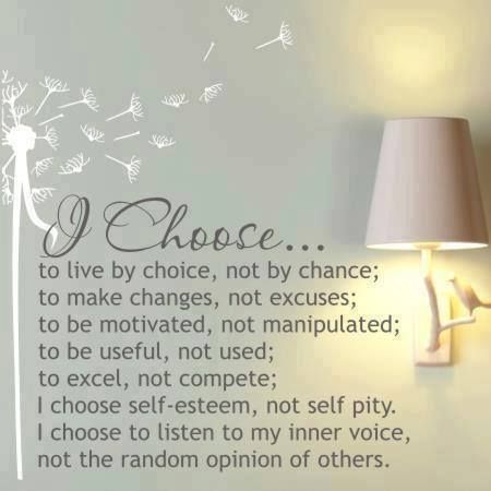i choose